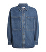 Navy Oversized Atticus Denim Shirt