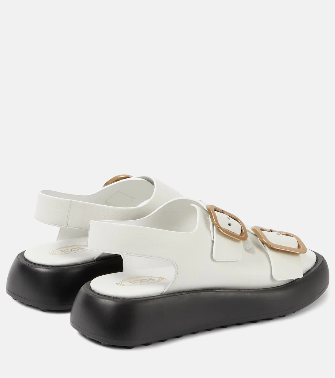 Tod's - Gomma leather sandals