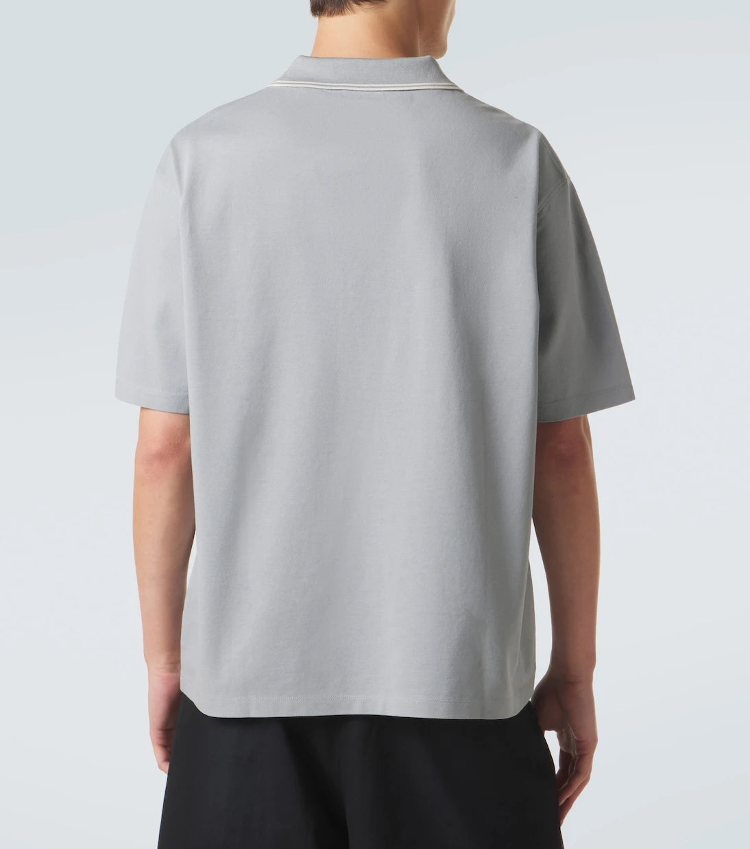 Frame - Cotton piqué polo shirt