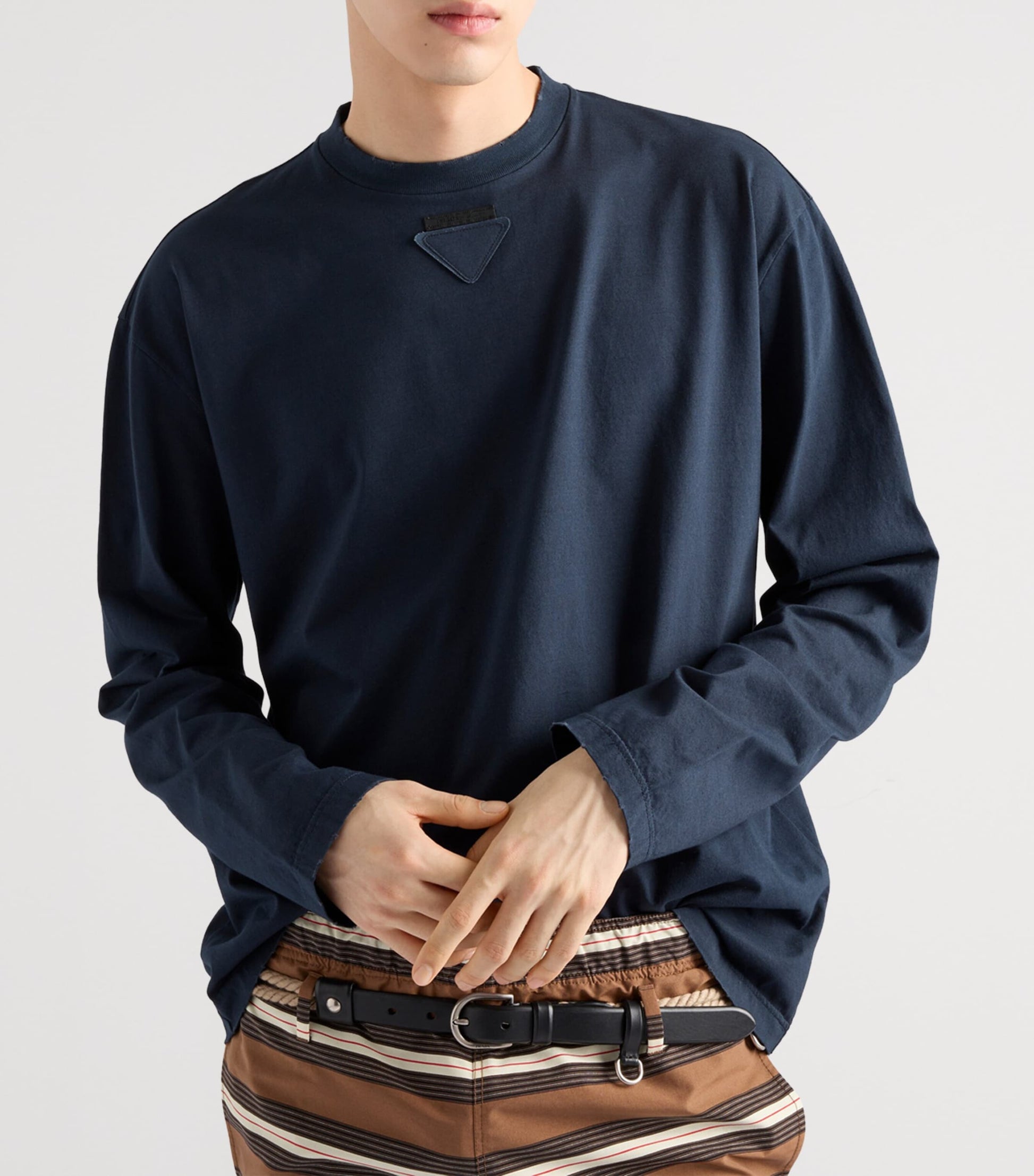 Cotton Conceptual Triangle T-Shirt