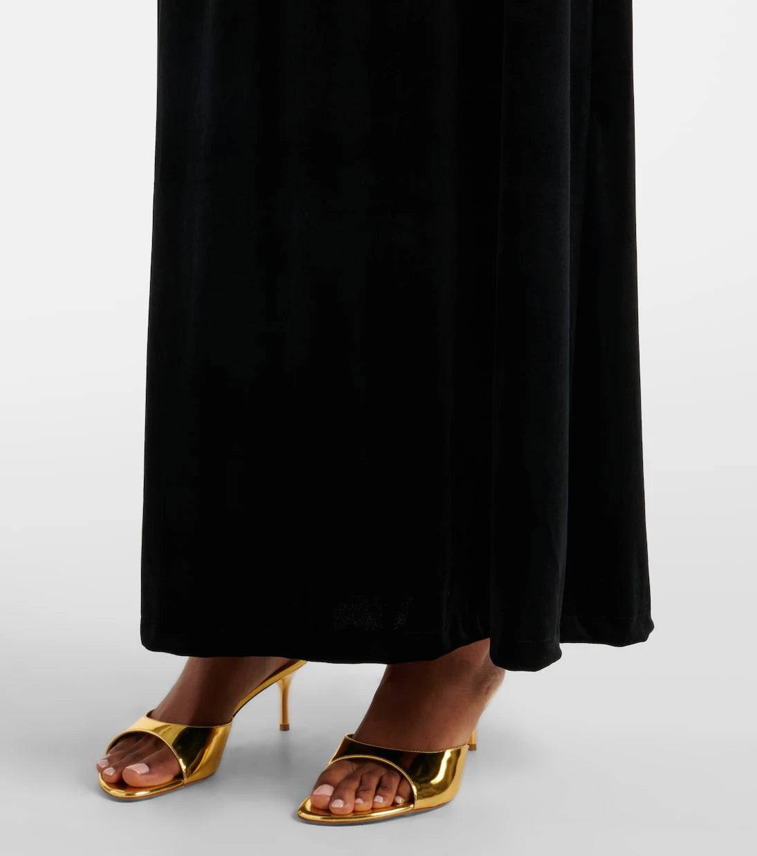 Dodo Bar Or - Arol studded velvet maxi dress