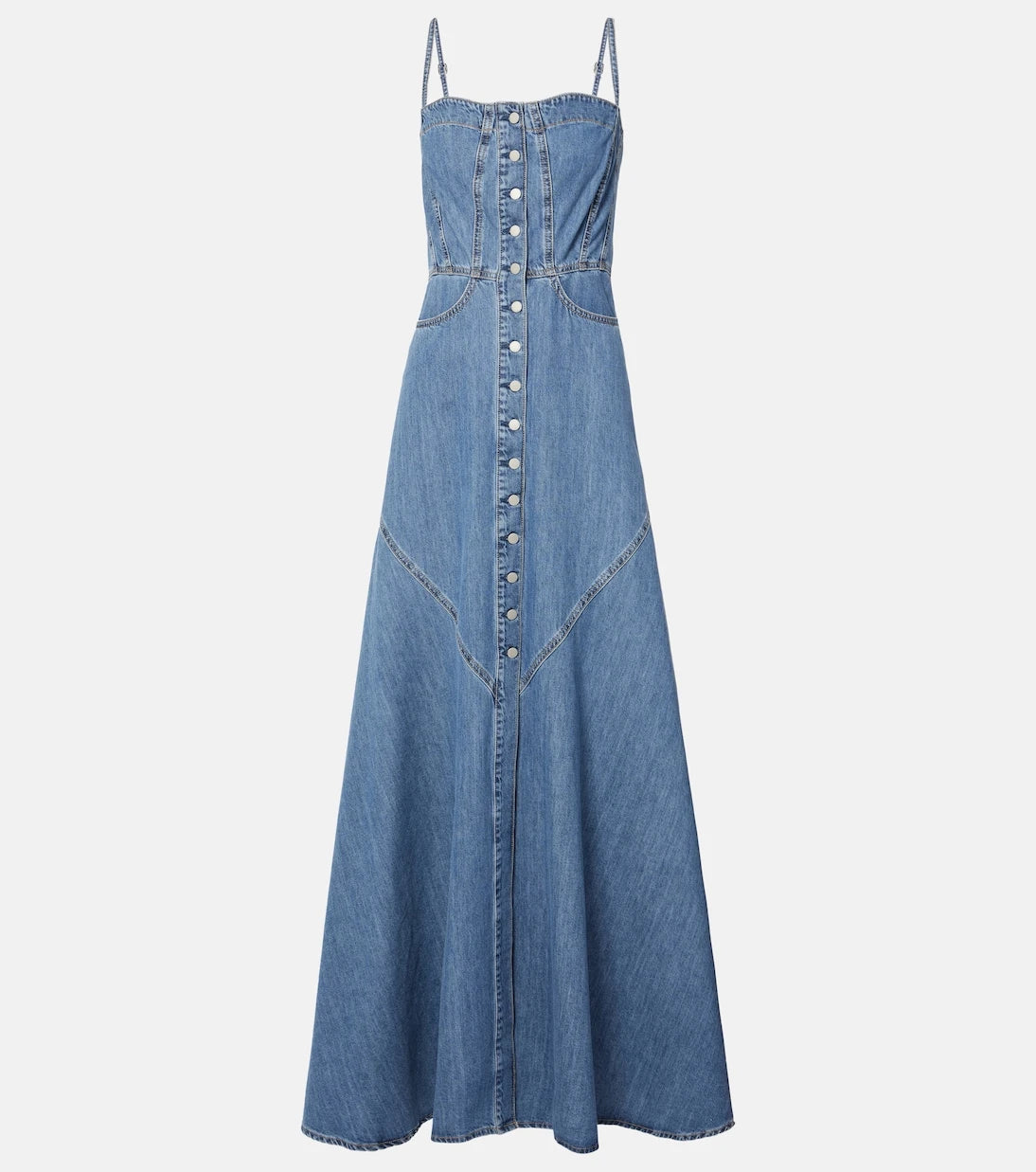 AG Jeans - Seville denim maxi dress