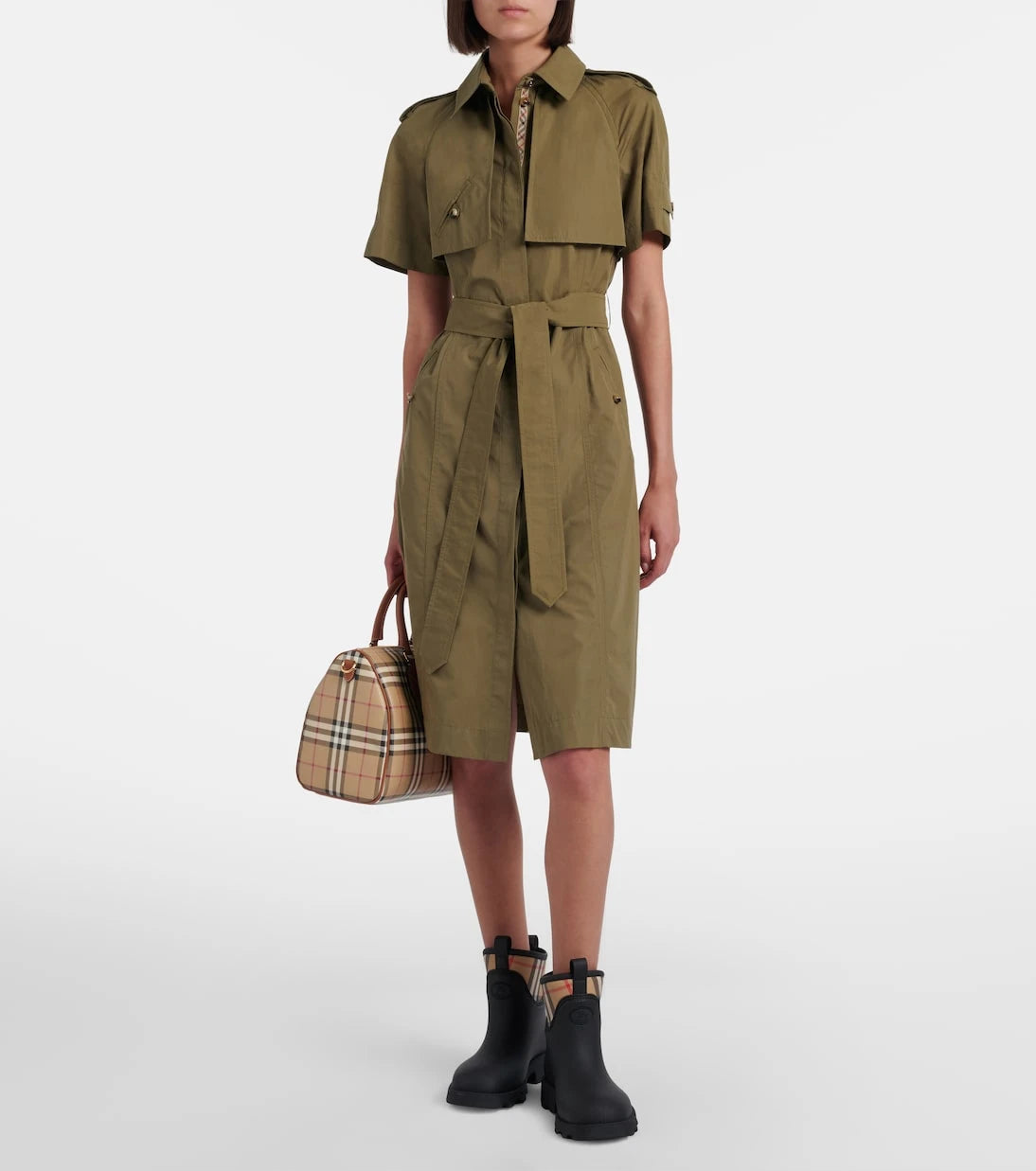 Burberry - Marsh Stamp rain boots