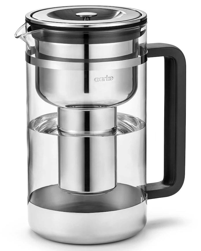 Кана с филтър Aarke Purifier Glass 1,66 L