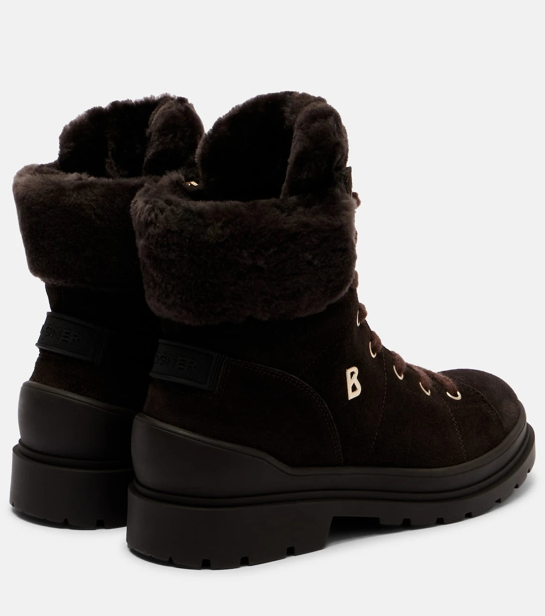 Bogner - St. Moritz suede lace-up boots