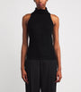Cashmere Vida Sweater Vest BLACK