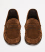 Suede Laurent Loafers