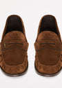 Suede Laurent Loafers