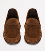 Suede Laurent Loafers