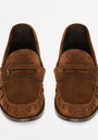 Suede Laurent Loafers
