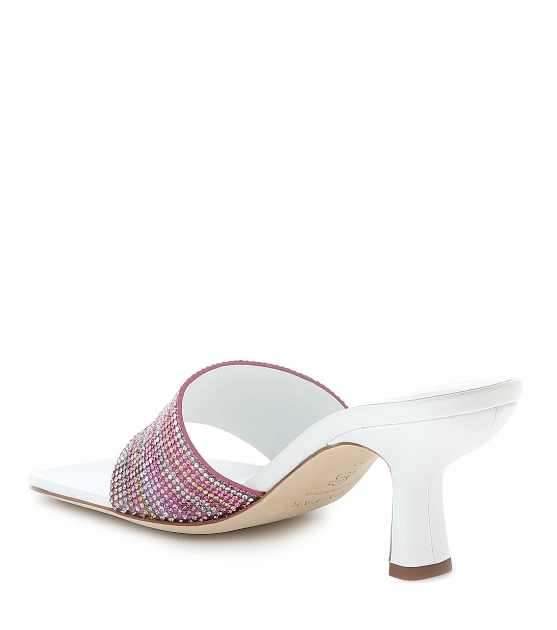 By Far - Dylan embellished leather sandals