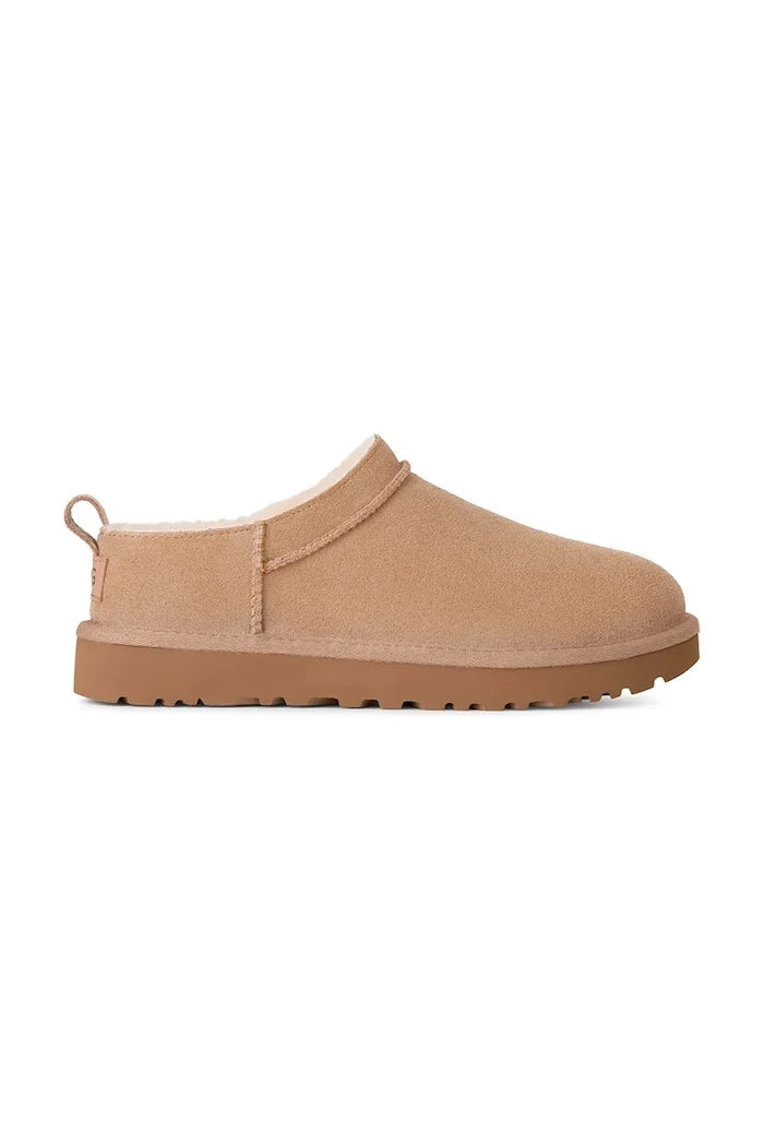 Велурени чехли UGG Classic Micro