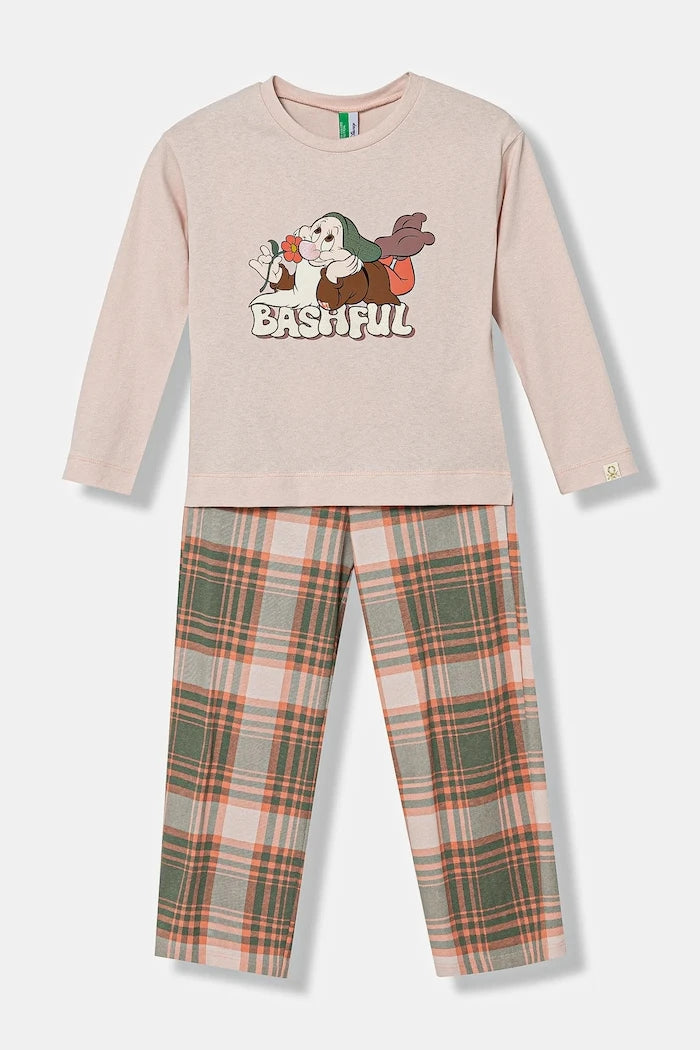 United Colors of Benetton Çocuk Pamuklu Pijama
