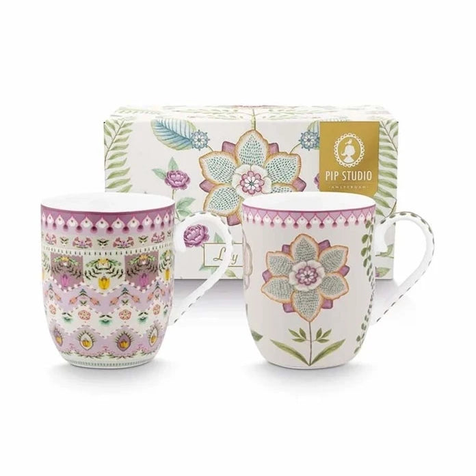 Комплект чаши Pip Studio Lily&Lotus 145 ml (2 броя)