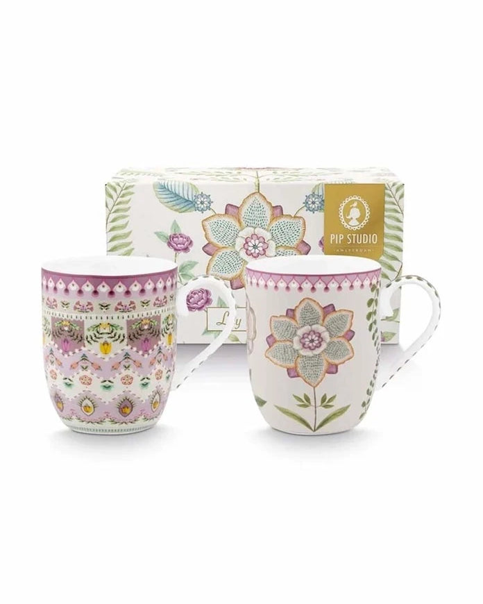 Комплект чаши Pip Studio Lily&Lotus 145 ml (2 броя)