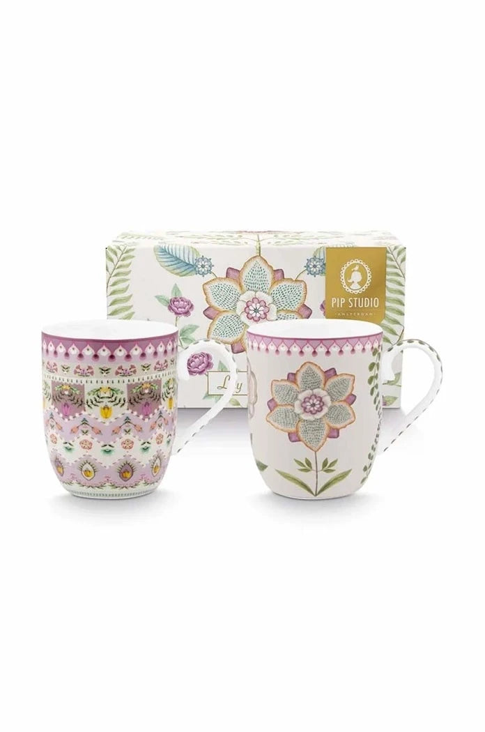 Pip Studio Lily&Lotus 145 ml Kupa Seti (2 Parça)