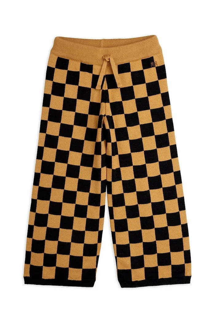 Çocuklar için pamuklu geniş pantolon Chess