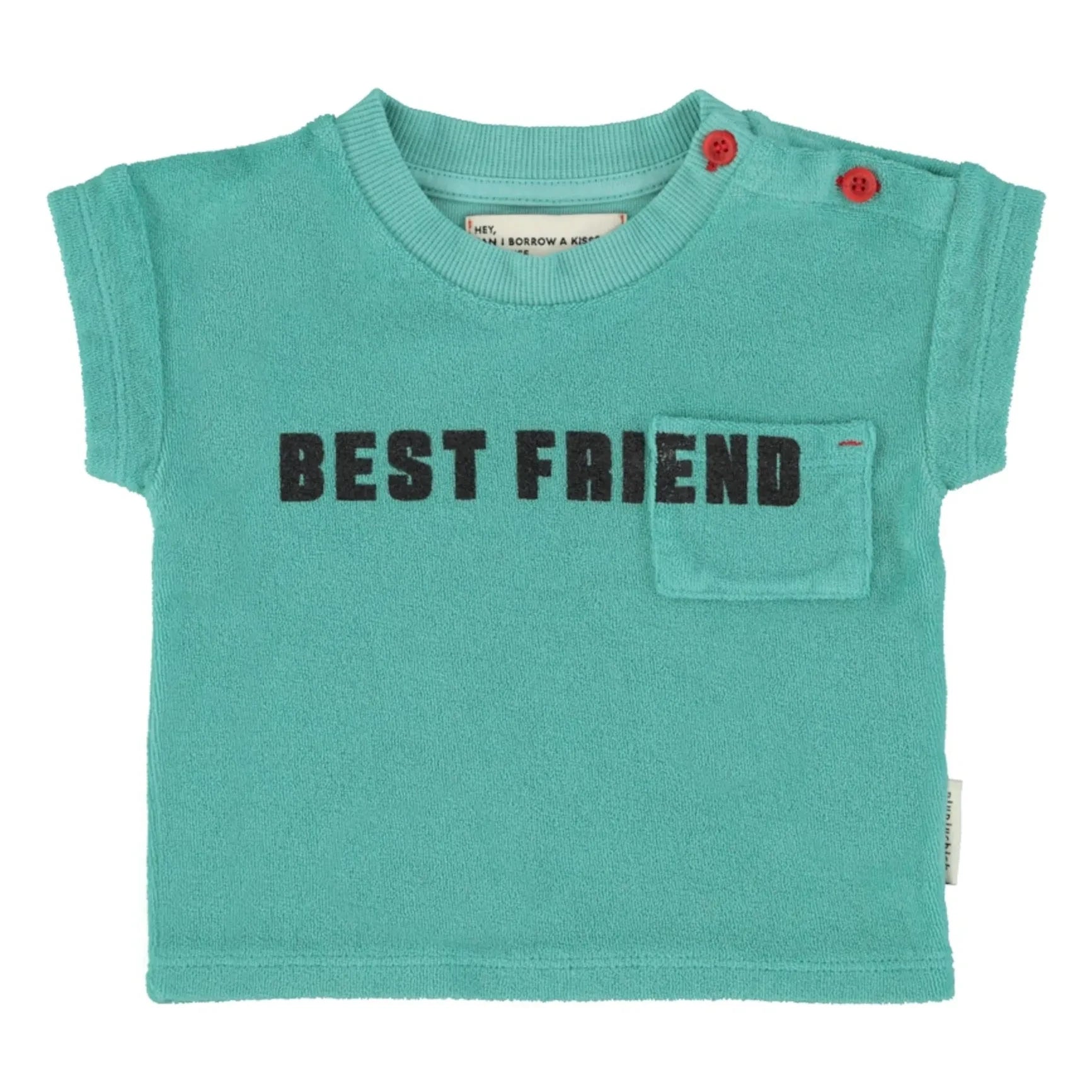 Piupiuchick - Best Friend T-shirt | Turquoise