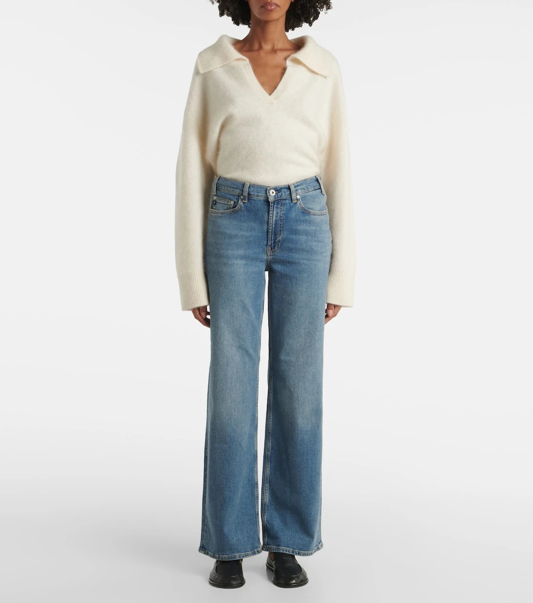 AG Jeans - New Baggy wide-leg jeans