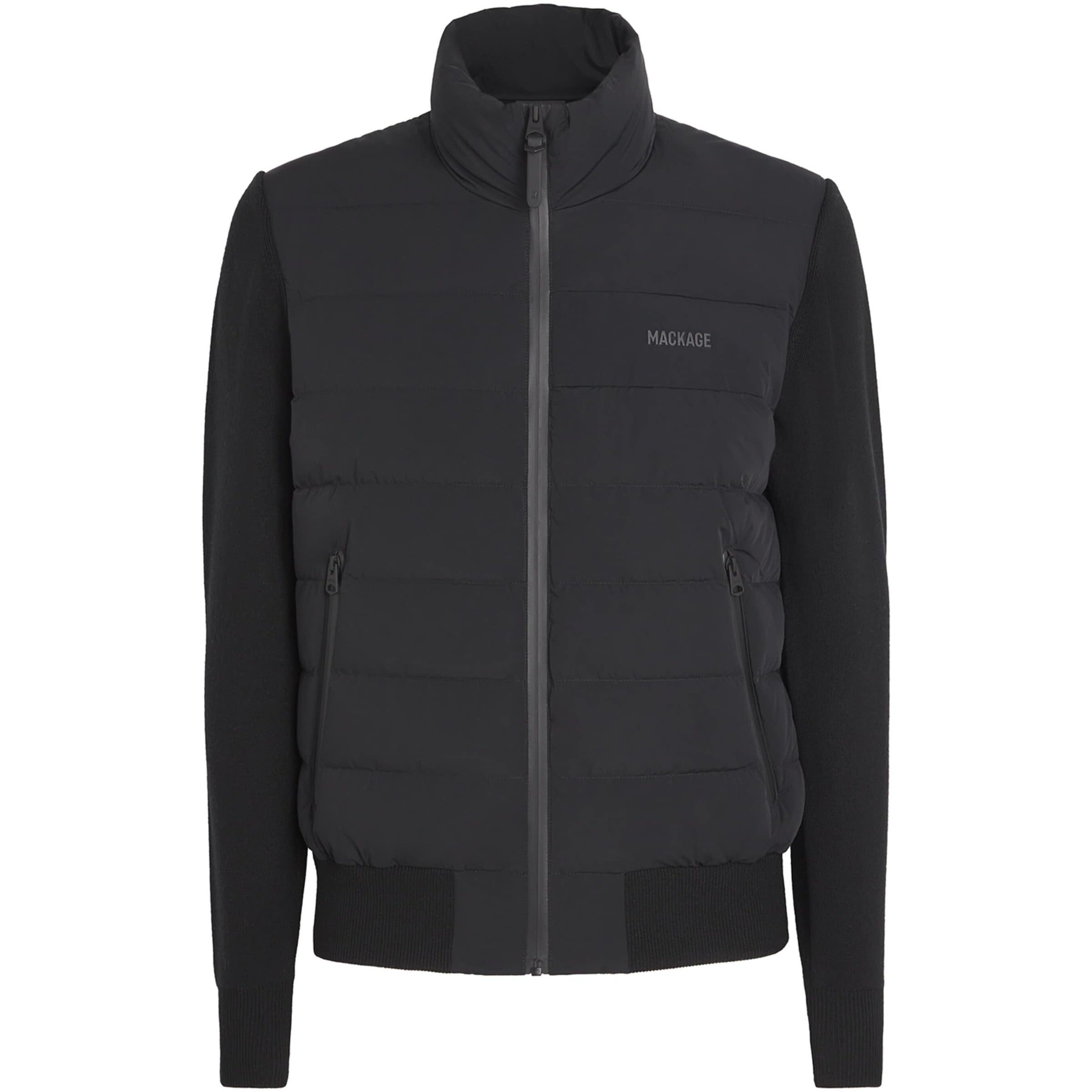 Haney-City Hybrid Down Jacket BLACK