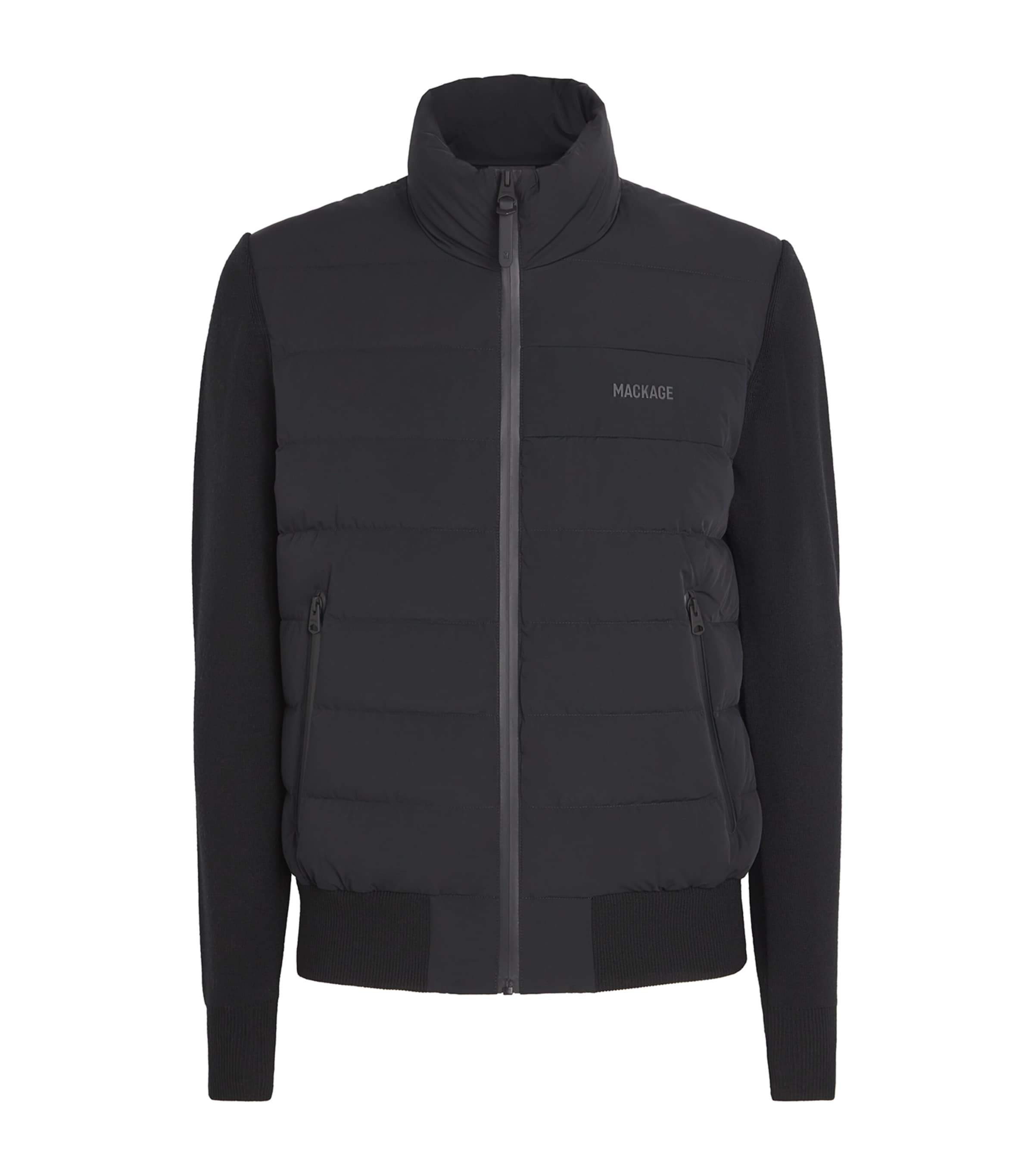 Haney-City Hybrid Down Jacket BLACK