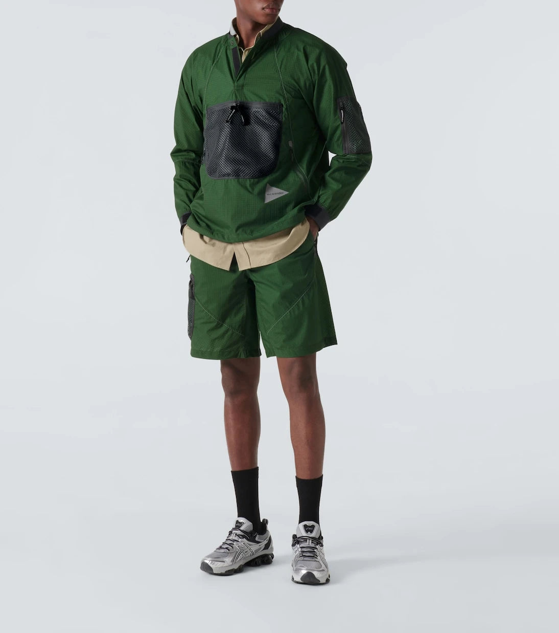 And Wander - Ripstop shorts