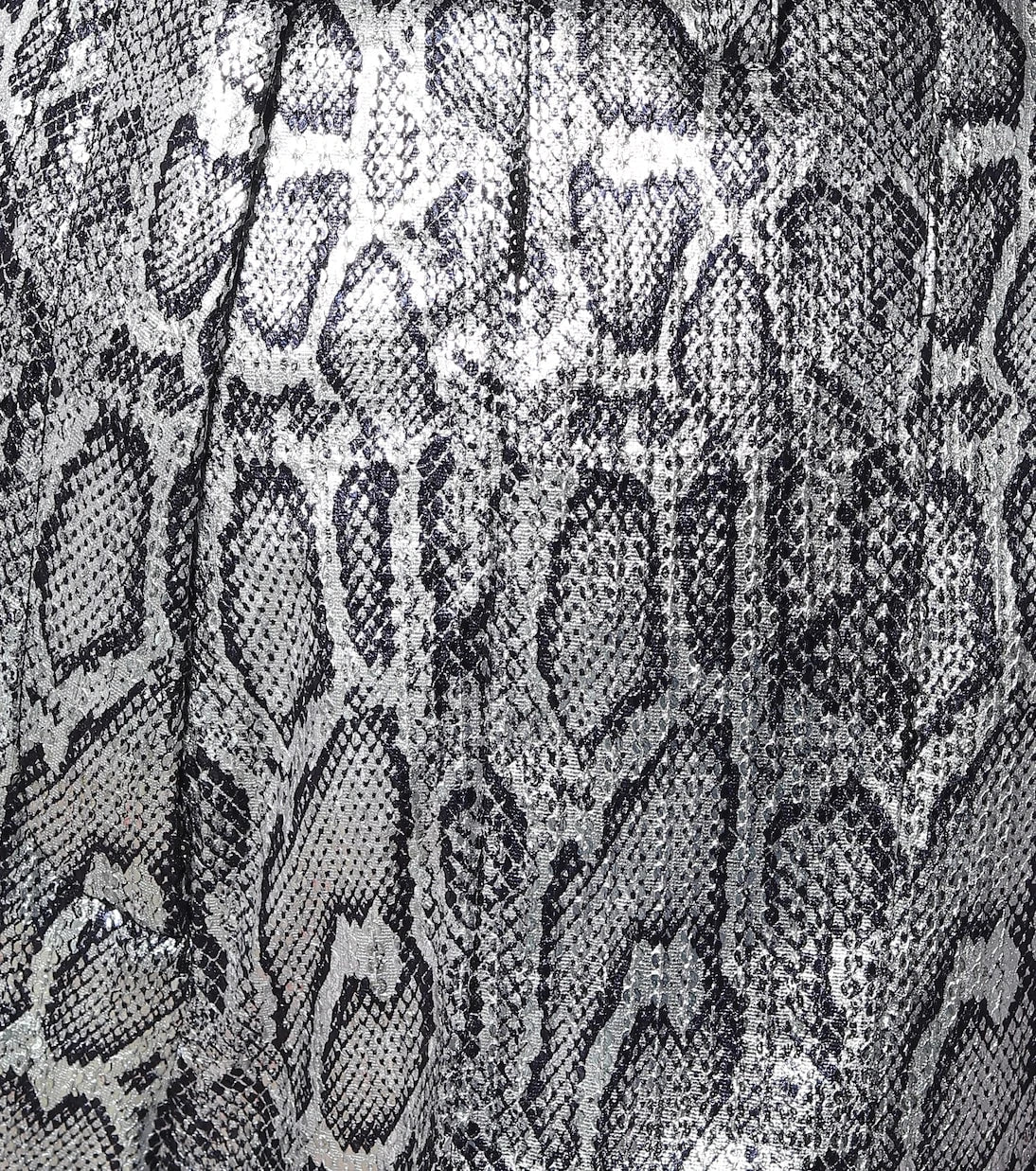 Christopher Kane - Snake-effect high-rise pants