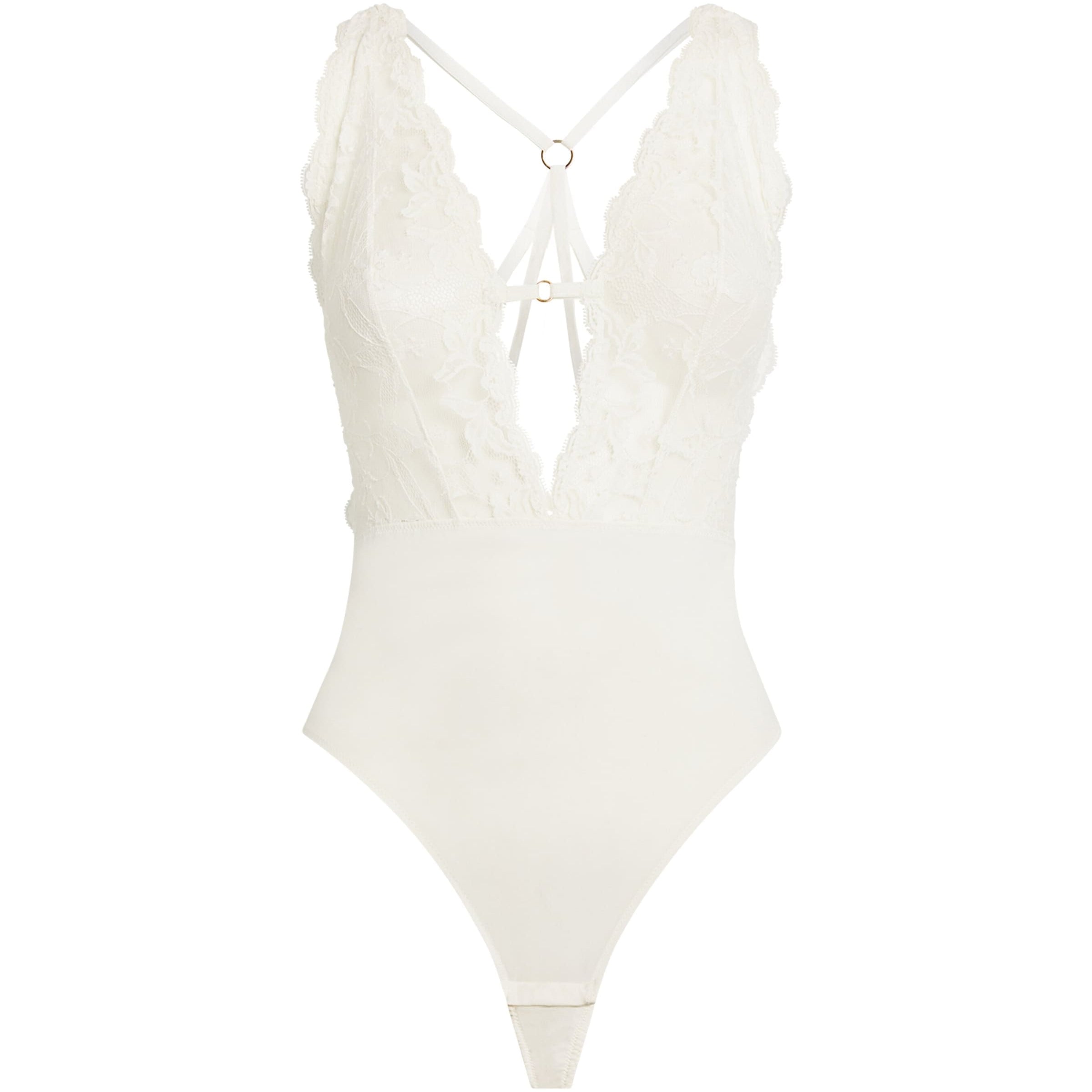 White Kiss of Love Bodysuit