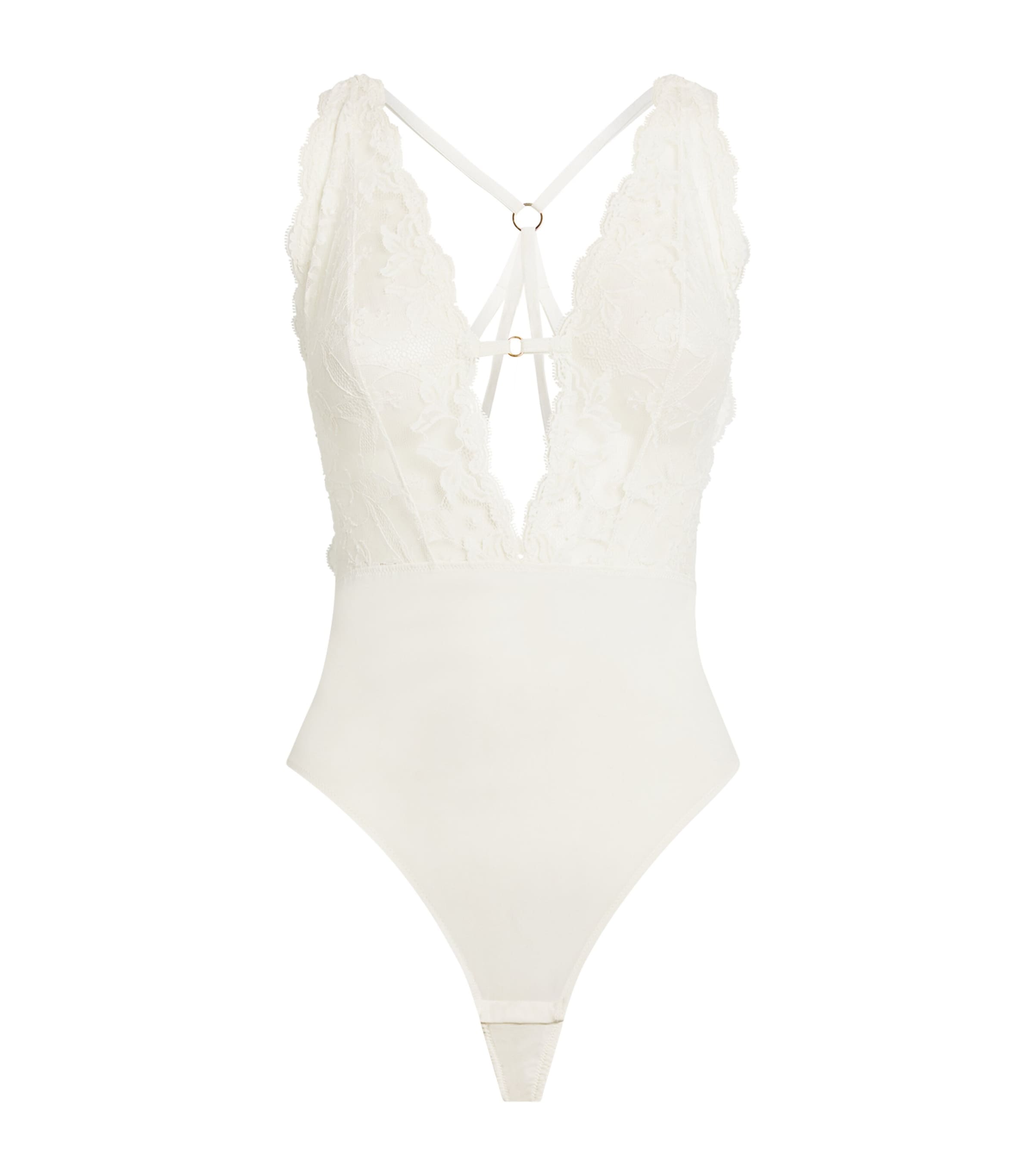 White Kiss of Love Bodysuit