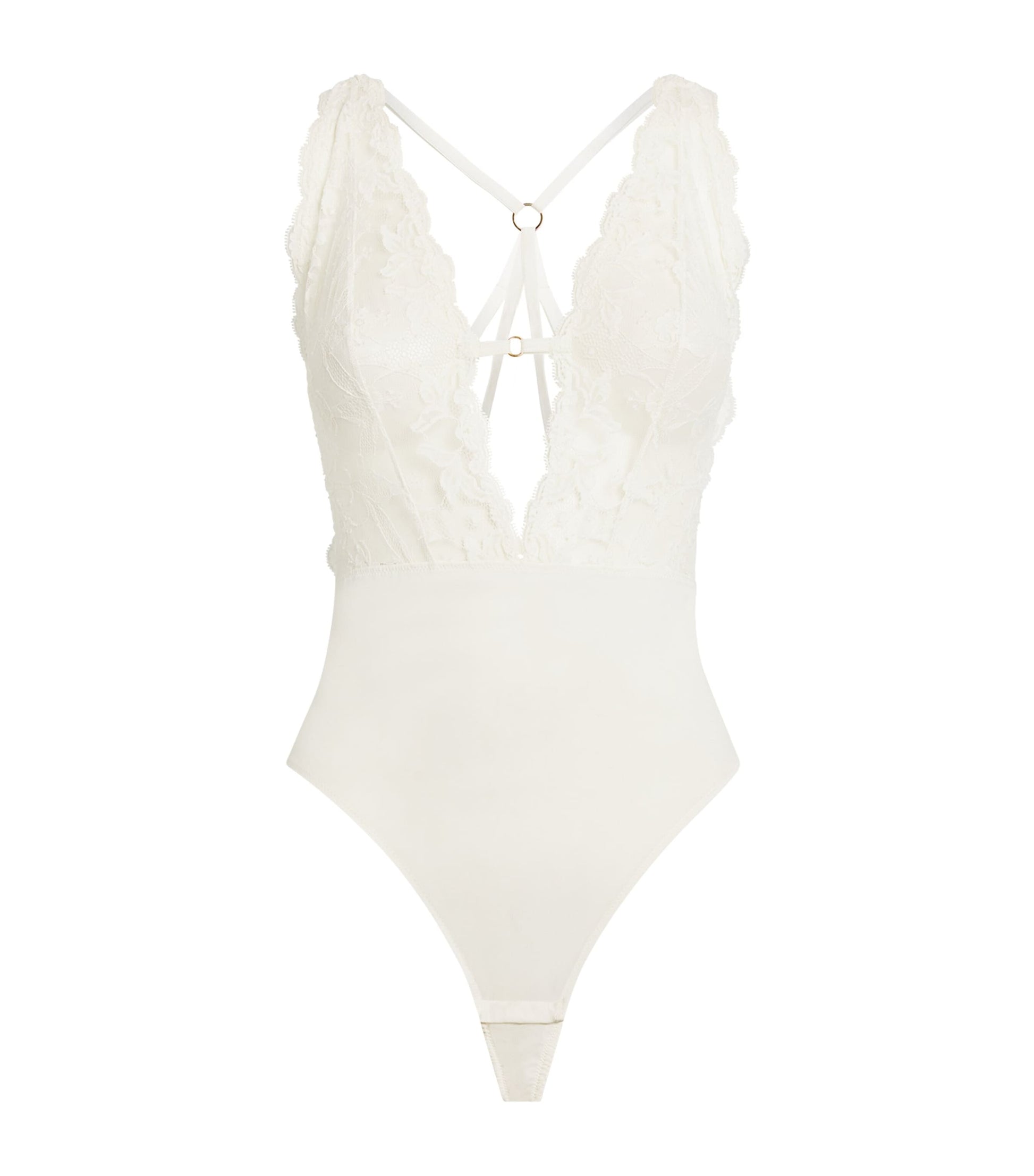 White Kiss of Love Bodysuit