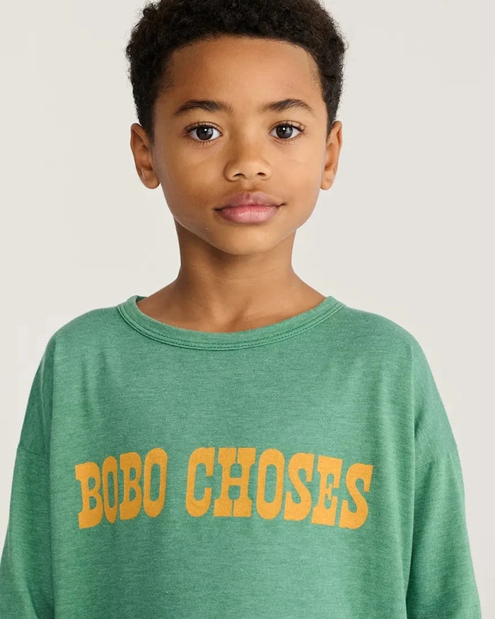 Bobo Choses çocuklar için pamuklu uzun kollu bluz