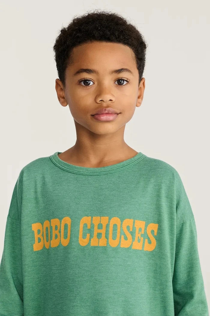 Bobo Choses çocuklar için pamuklu uzun kollu bluz