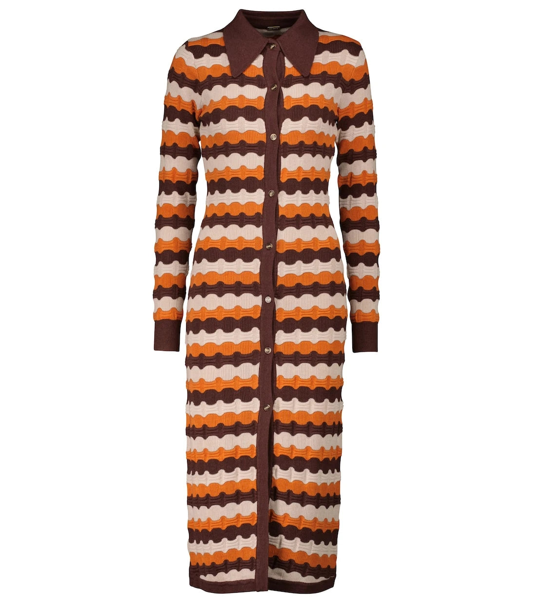 Dodo Bar Or - Striped jacquard midi dress