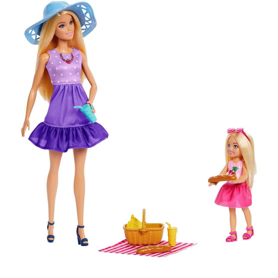 Barbie Malibu and Chelsea Doll Set