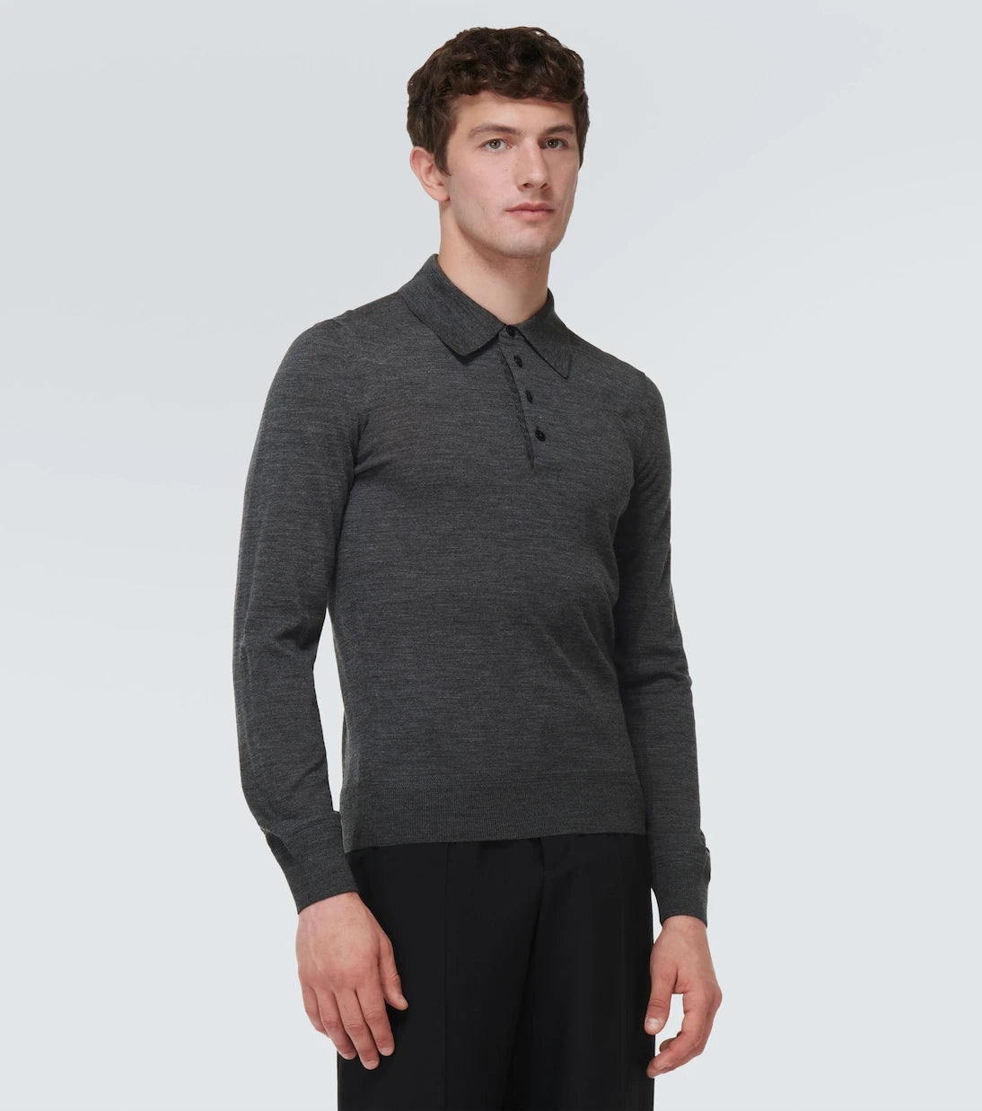 Tom Ford - Wool polo shirt