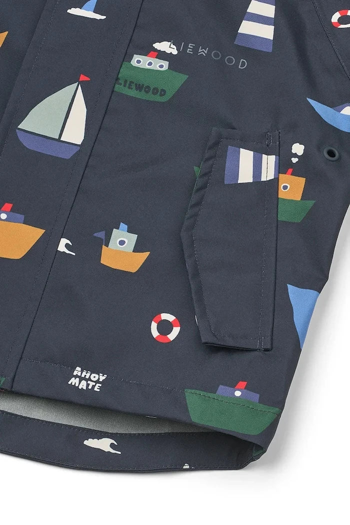 Liewood Manu Rainwear Set Çocuk Yağmurluk ve Pantolon