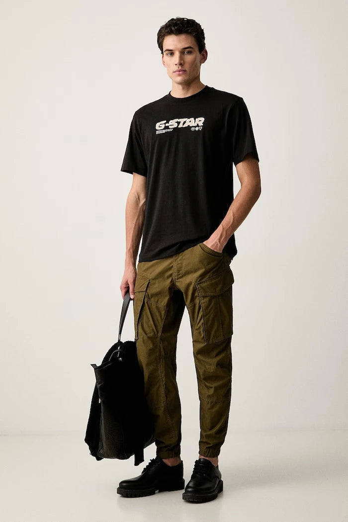 G-Star erkek pamuklu tişört Front prt logo r t