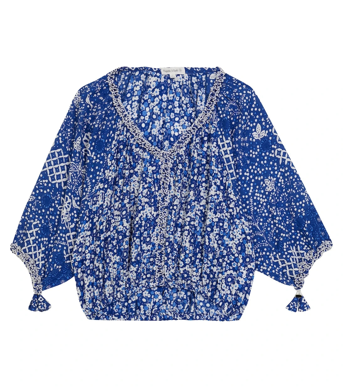 Poupette St Barth Kids - Ariel floral blouse