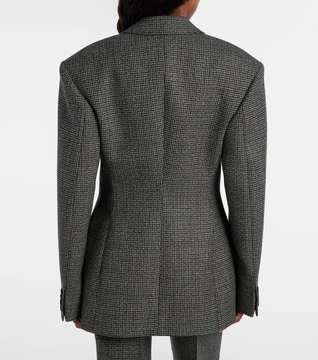 Acne Studios - Houndstooth wool suit jacket