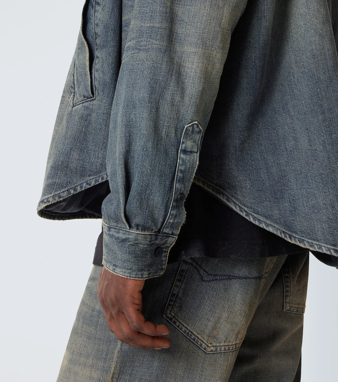 Balenciaga - Denim overshirt