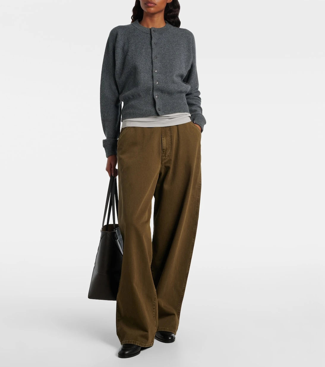 Extreme Cashmere - N°257 cashmere-blend cardigan