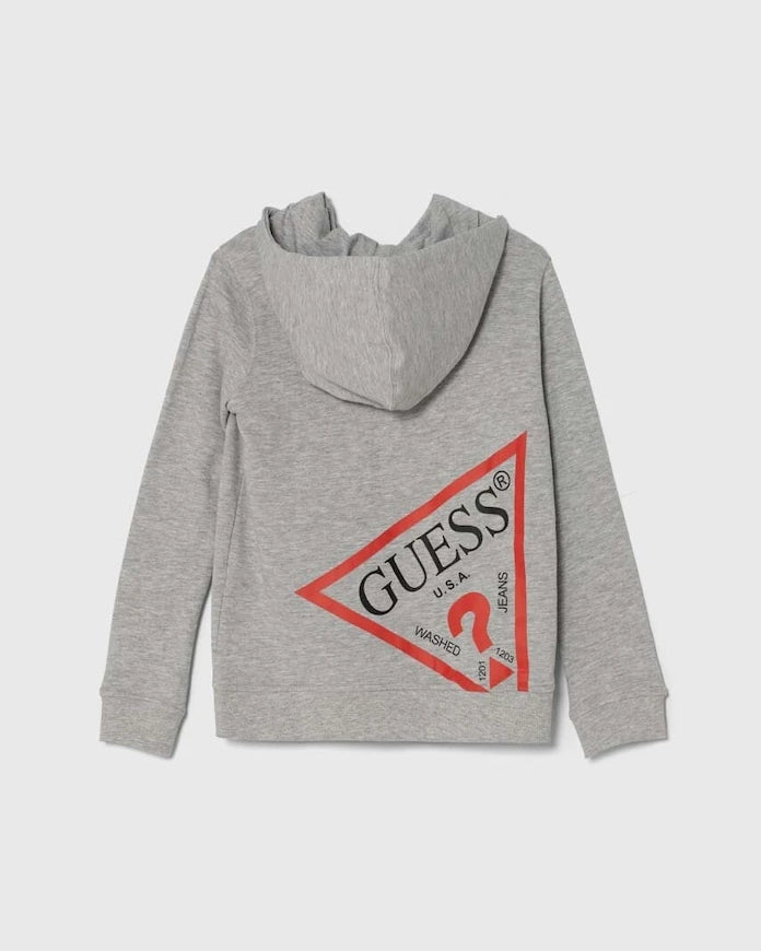 Çocuk pamuklu sweatshirt Guess