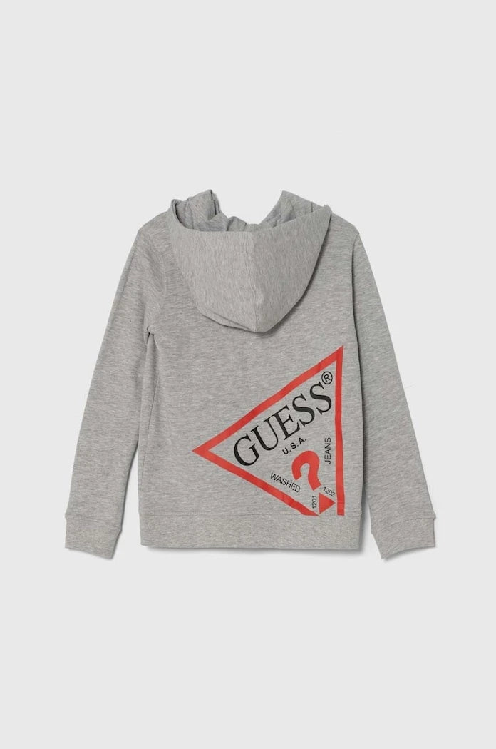 Çocuk pamuklu sweatshirt Guess