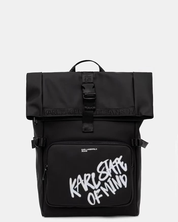 Karl Lagerfeld Jeans kadın sırt çantası suni deri