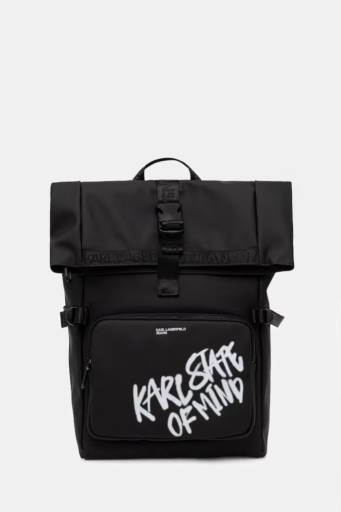 Karl Lagerfeld Jeans kadın sırt çantası suni deri