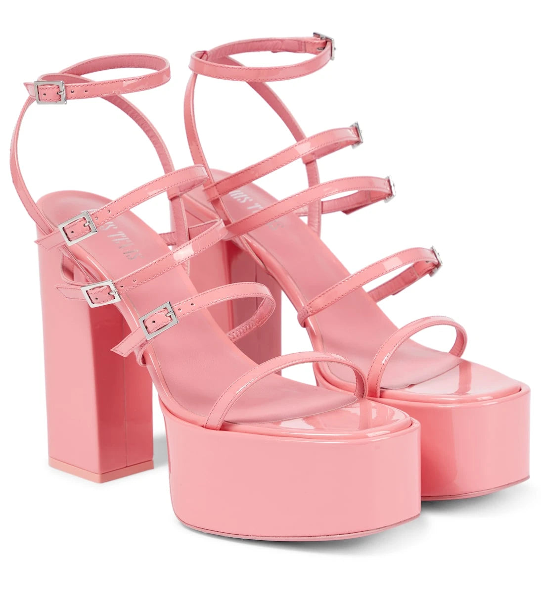 Paris Texas - Jessica 130 leather platform sandals