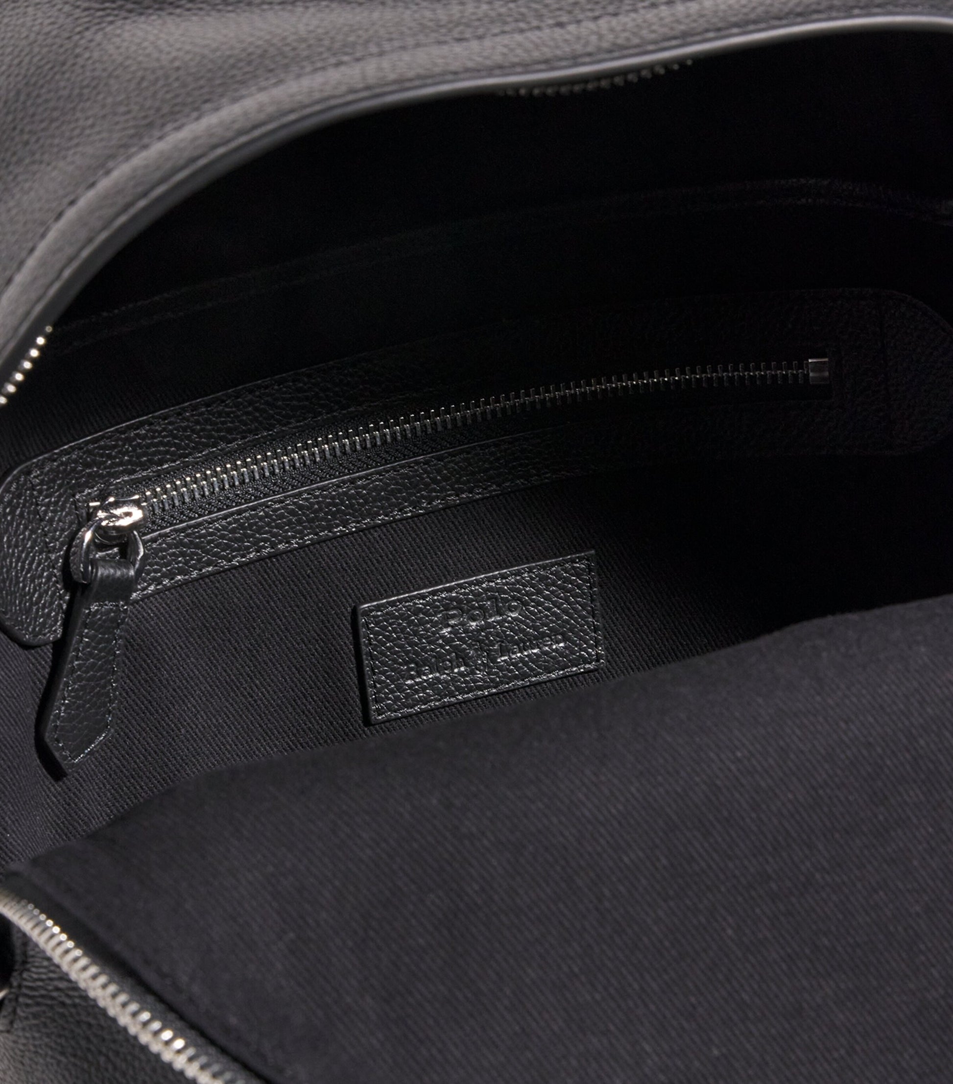 Pebbled Leather Backpack