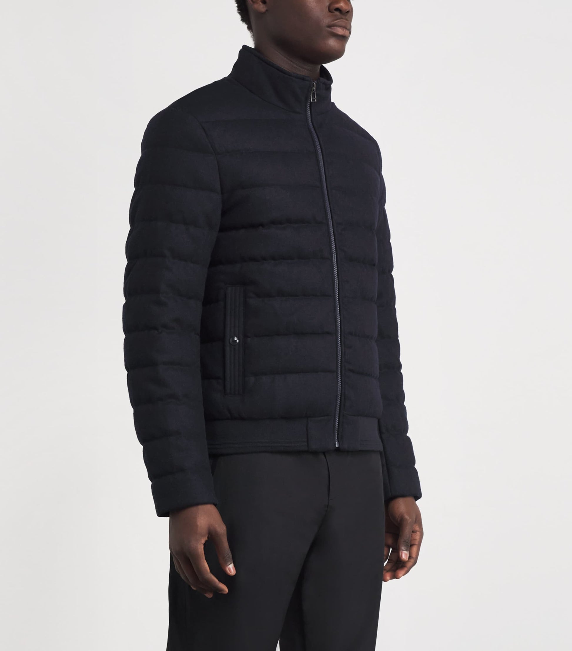 Belstaff Navy Down Water-Repellent Circuiteer Jacket