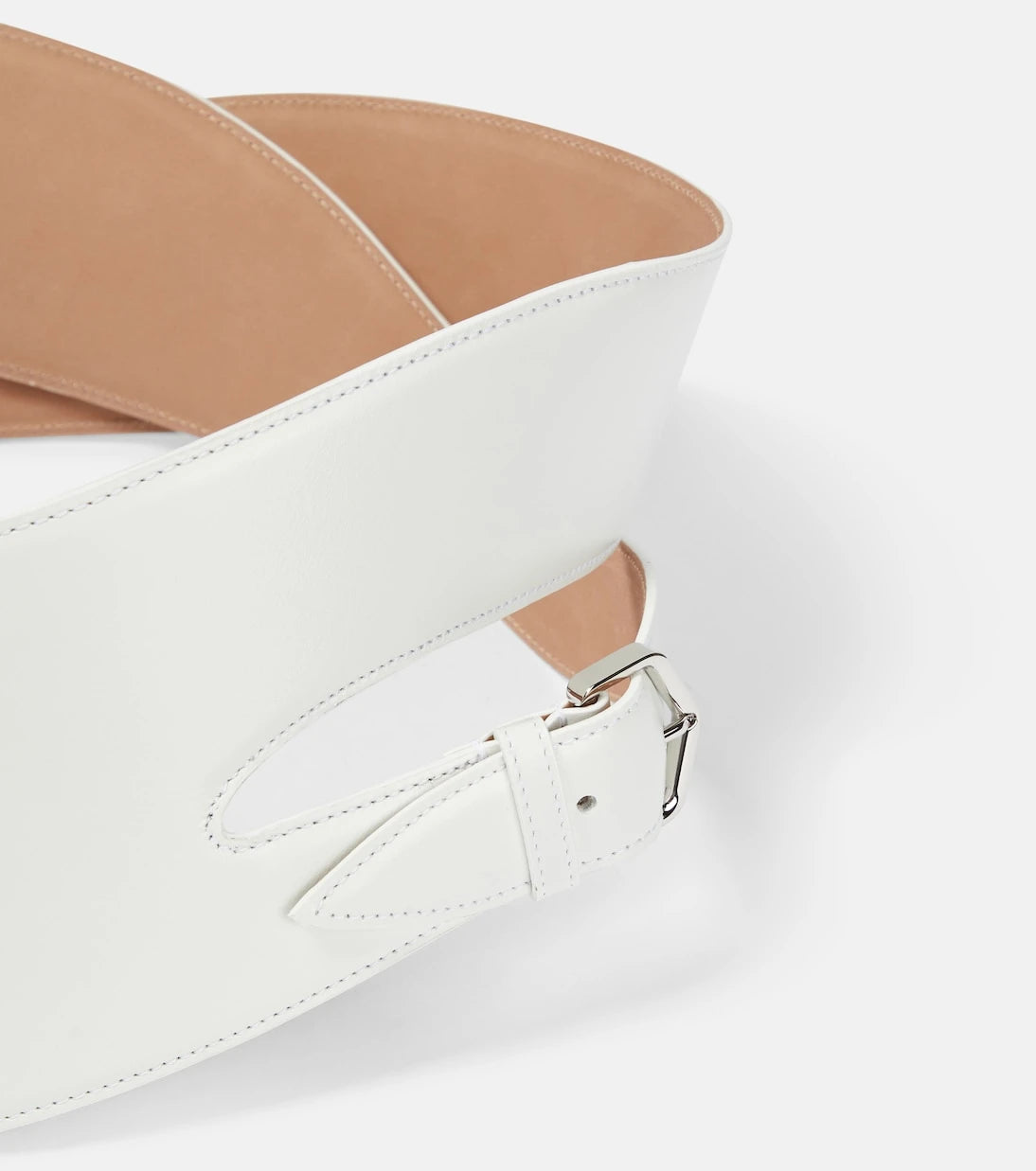 Alaïa - Cut-out leather belt