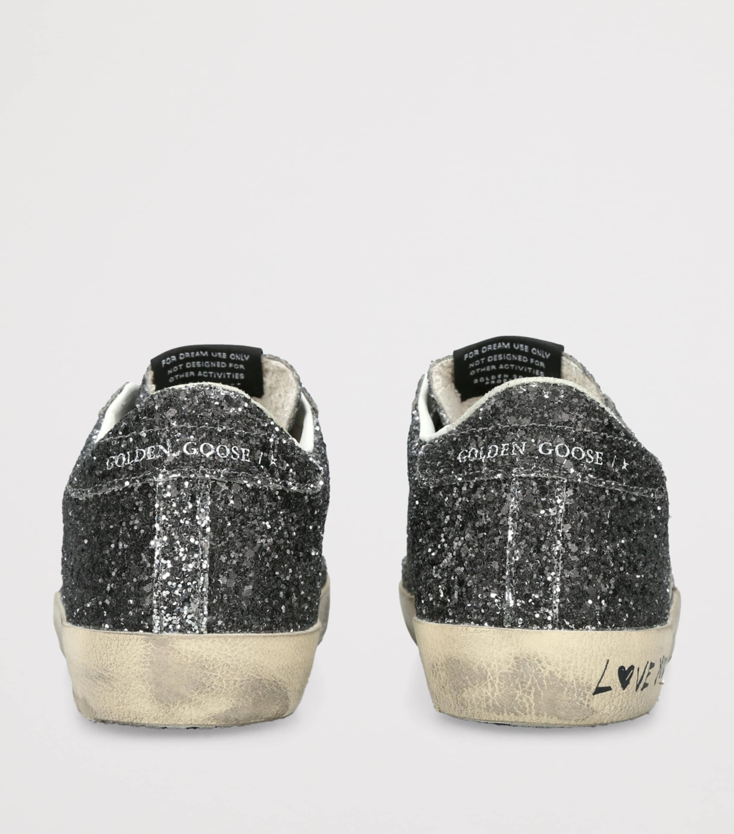 Glitter Super-Star Sneakers SILVER